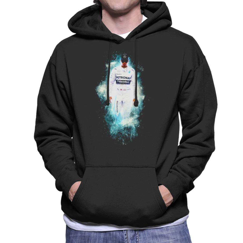 Motorsport Images Lewis Hamilton Austrian GP Nebula Art Men's Hooded Sweatshirt-ALL + EVERY