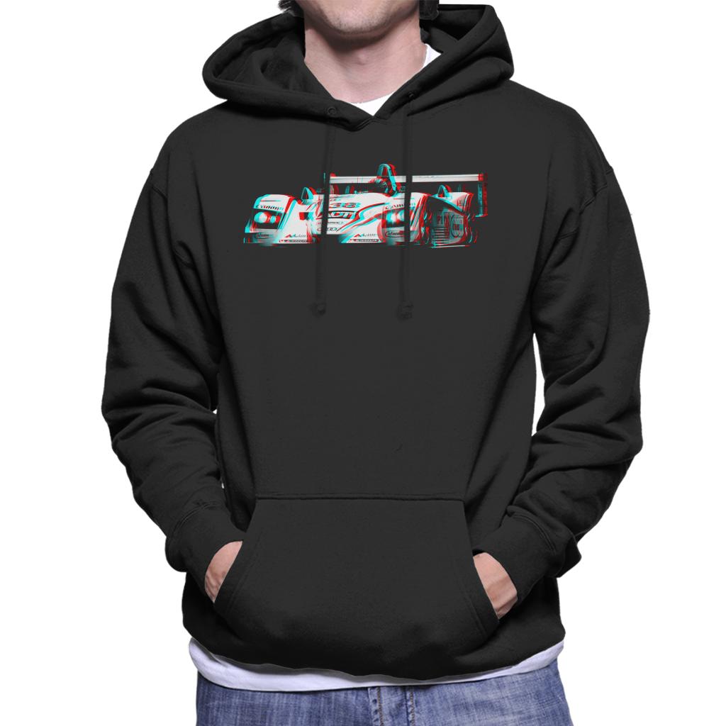 Motorsport Images JJ Lehto Champion 3D Effect Men's Hooded Sweatshirt-ALL + EVERY