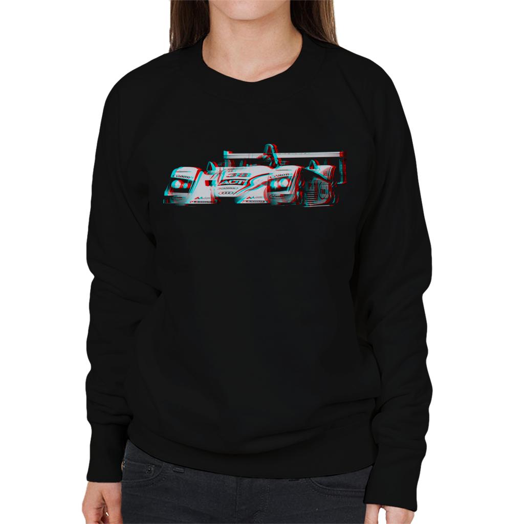 Motorsport Images JJ Lehto Champion 3D Effect Women's Sweatshirt-ALL + EVERY