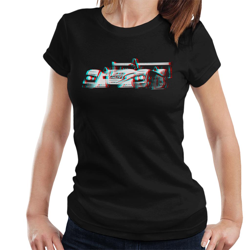 Motorsport Images JJ Lehto Champion 3D Effect Women's T-Shirt-ALL + EVERY