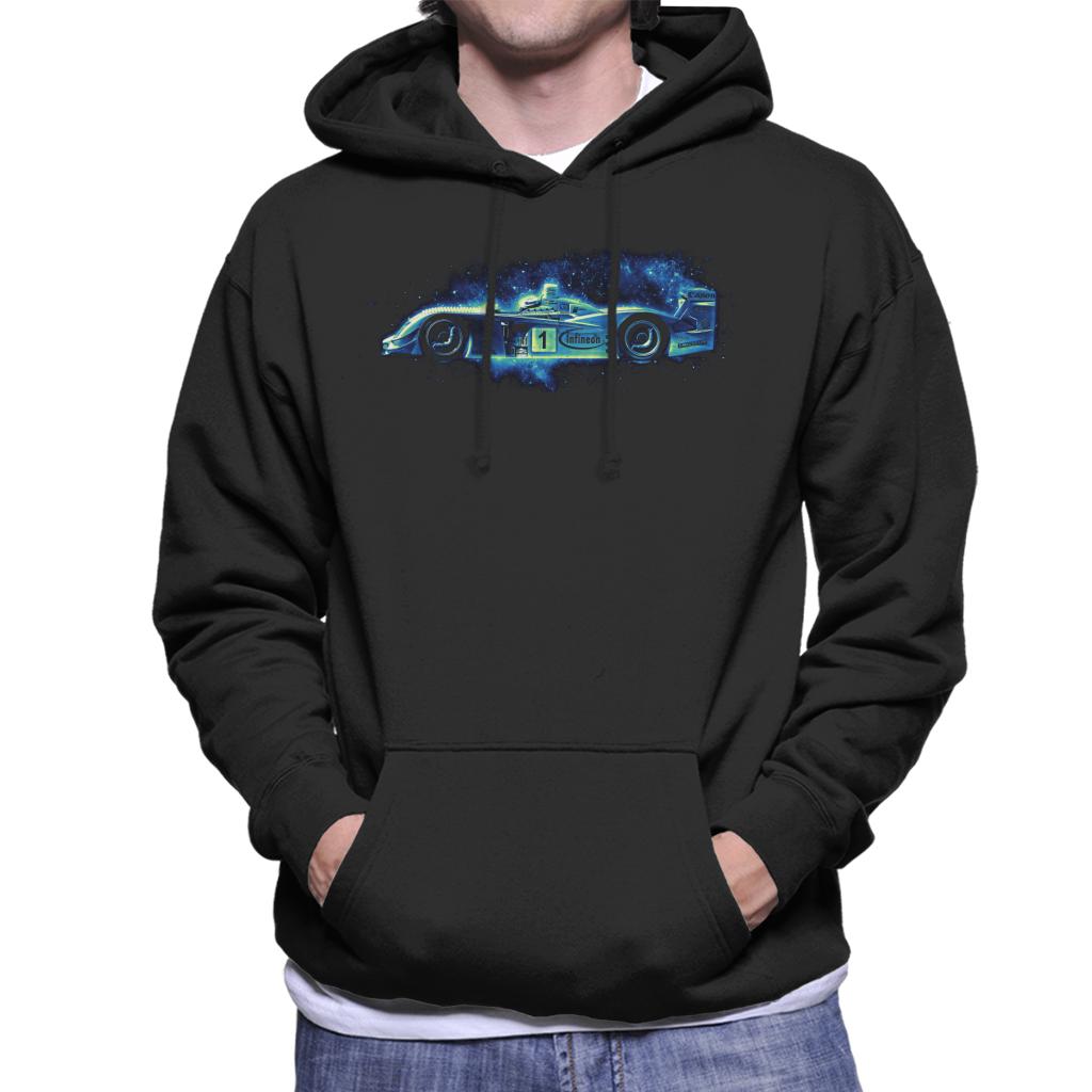 Motorsport Images Marco Werner Joest Petit Le Mans Men's Hooded Sweatshirt-ALL + EVERY