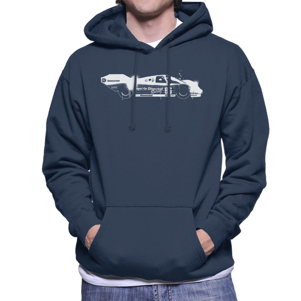 Motorsport Images Rob Dyson 962 IMSA Championship 1985 Men's Hooded Sweatshirt-ALL + EVERY