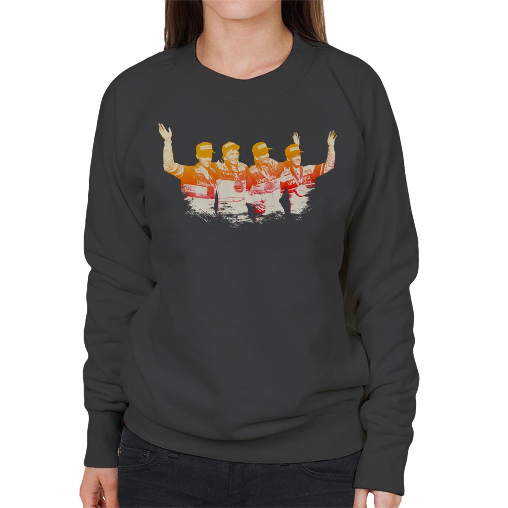 Motorsport Images Daytona 24 1987 Podium Portrait Women's Sweatshirt-ALL + EVERY