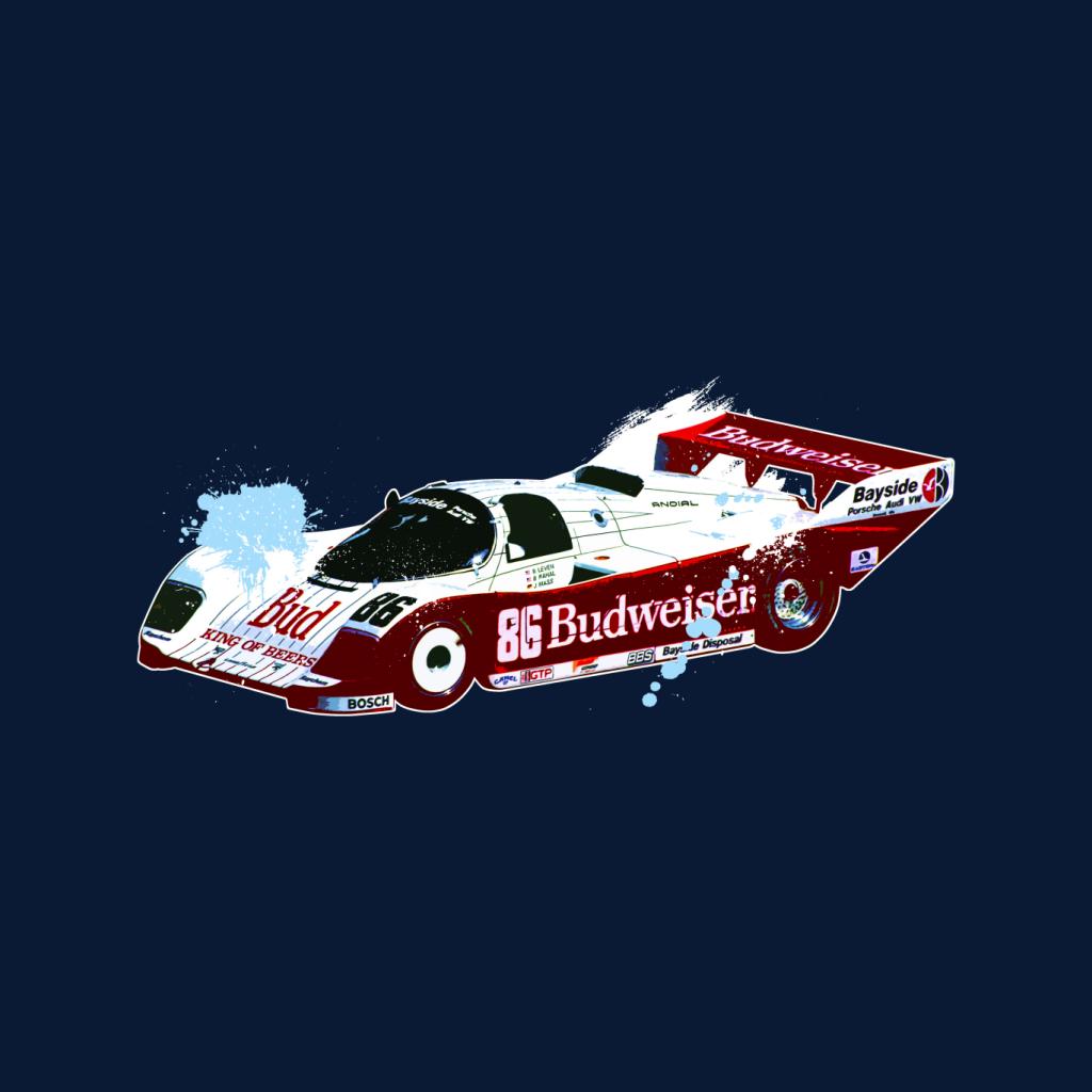 Motorsport Images Jochen Mass 962 IMSA Paint Splatter Kids T-Shirt-ALL + EVERY