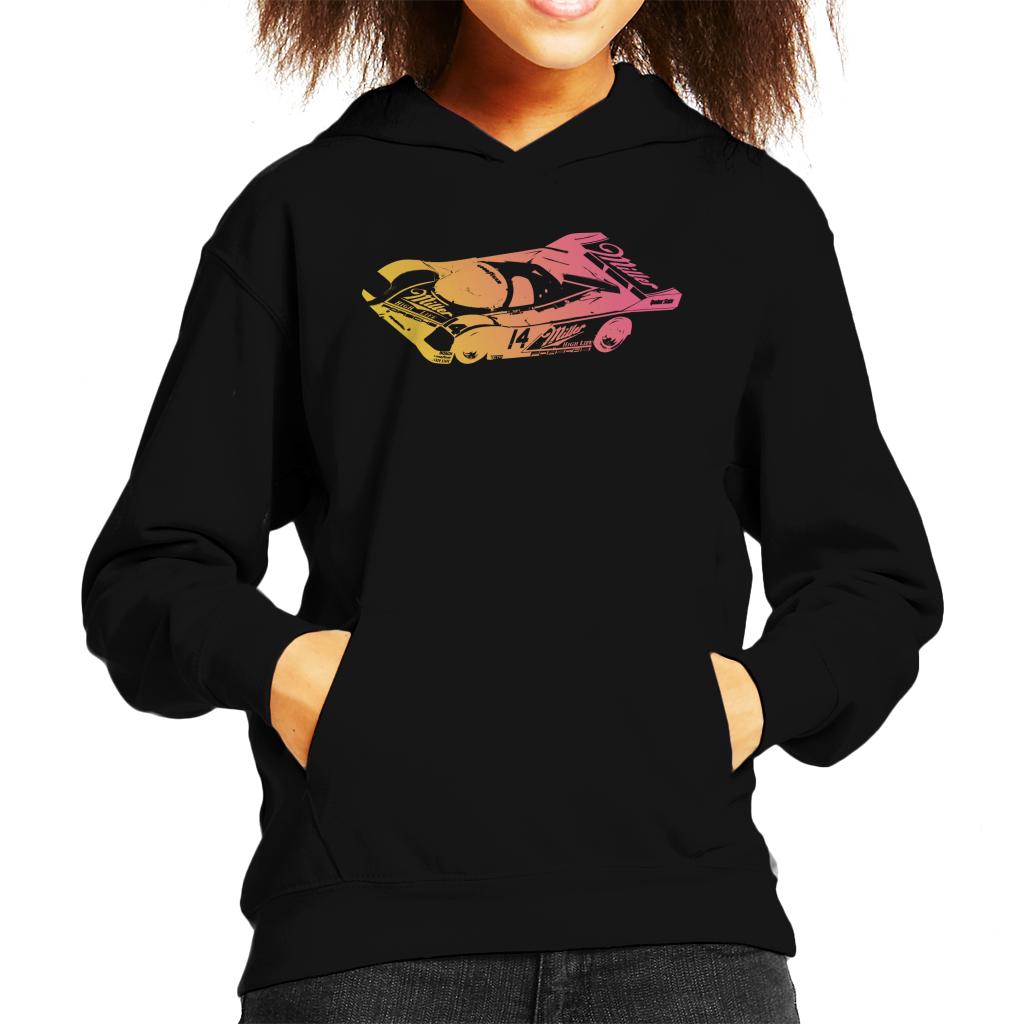 Motorsport Images Chip Robinson 962 Daytona 24 Neon Kids Hooded Sweatshirt-ALL + EVERY