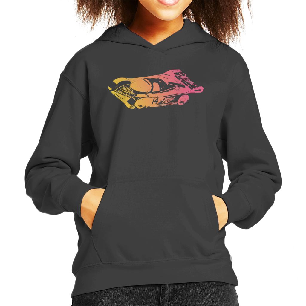 Motorsport Images Chip Robinson 962 Daytona 24 Neon Kids Hooded Sweatshirt-ALL + EVERY