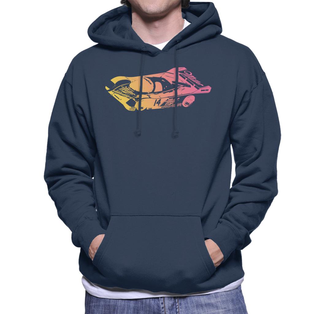 Motorsport Images Chip Robinson 962 Daytona 24 Neon Men's Hooded Sweatshirt-ALL + EVERY