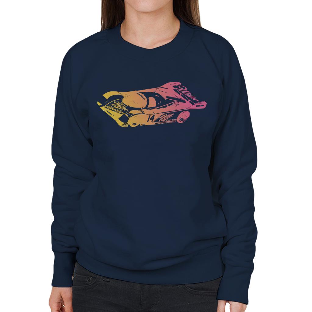 Motorsport Images Chip Robinson 962 Daytona 24 Neon Women's Sweatshirt-ALL + EVERY