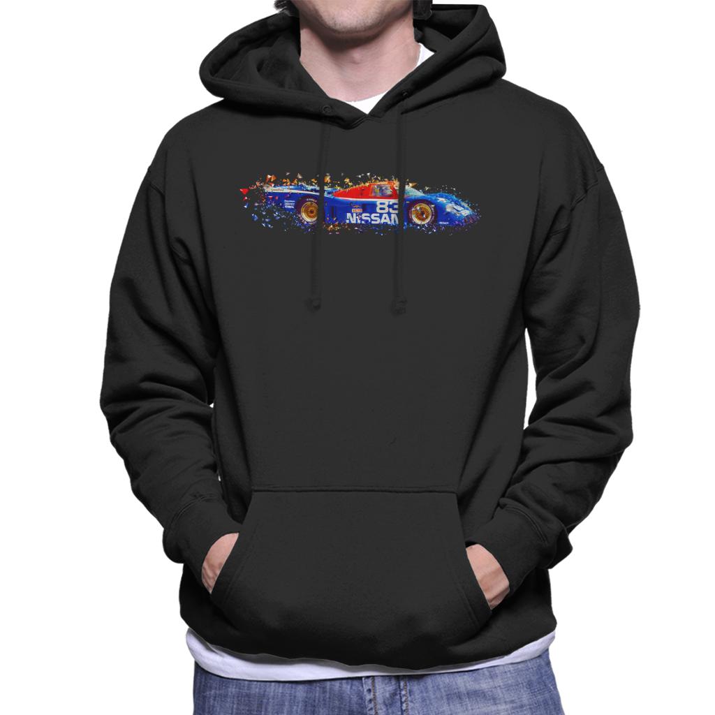 Motorsport Images Brabham Nissan NPT90 IMSA Shatter Men's Hooded Sweatshirt-ALL + EVERY