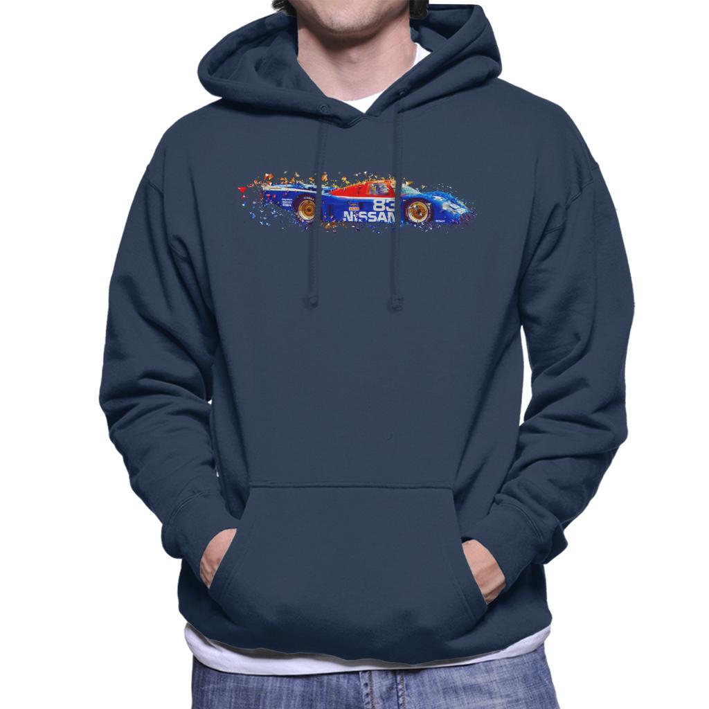 Motorsport Images Brabham Nissan NPT90 IMSA Shatter Men's Hooded Sweatshirt-ALL + EVERY