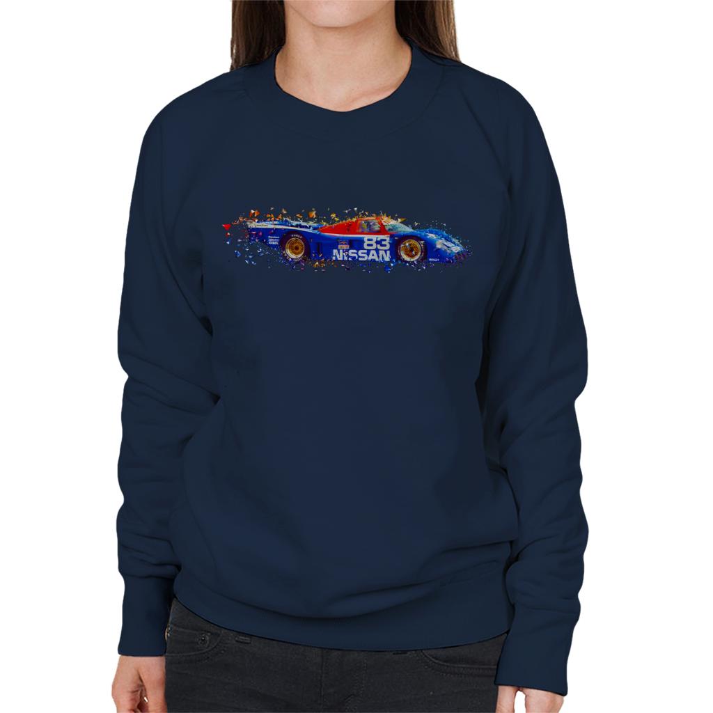 Motorsport Images Brabham Nissan NPT90 IMSA Shatter Women's Sweatshirt-ALL + EVERY