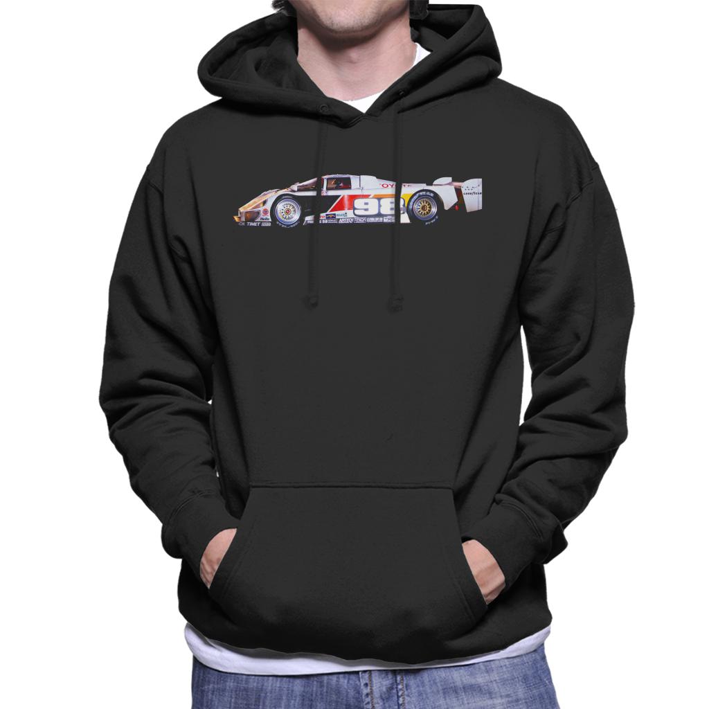 Motorsport Images Rocky Moran Eagle MkIII Toyota Daytona Men's Hooded Sweatshirt-ALL + EVERY