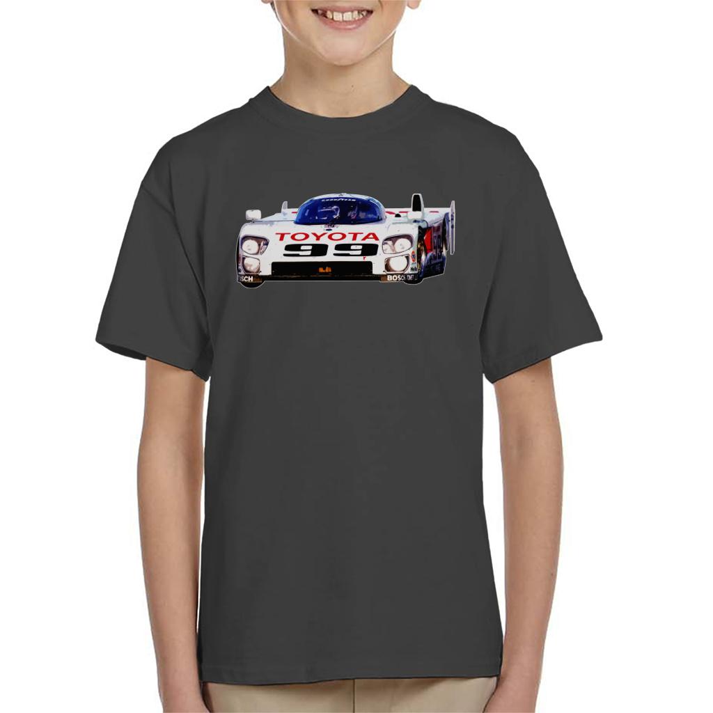 Motorsport Images Juan Manuel Fangio II Eagle MkIII Toyota Kids T-Shirt-ALL + EVERY