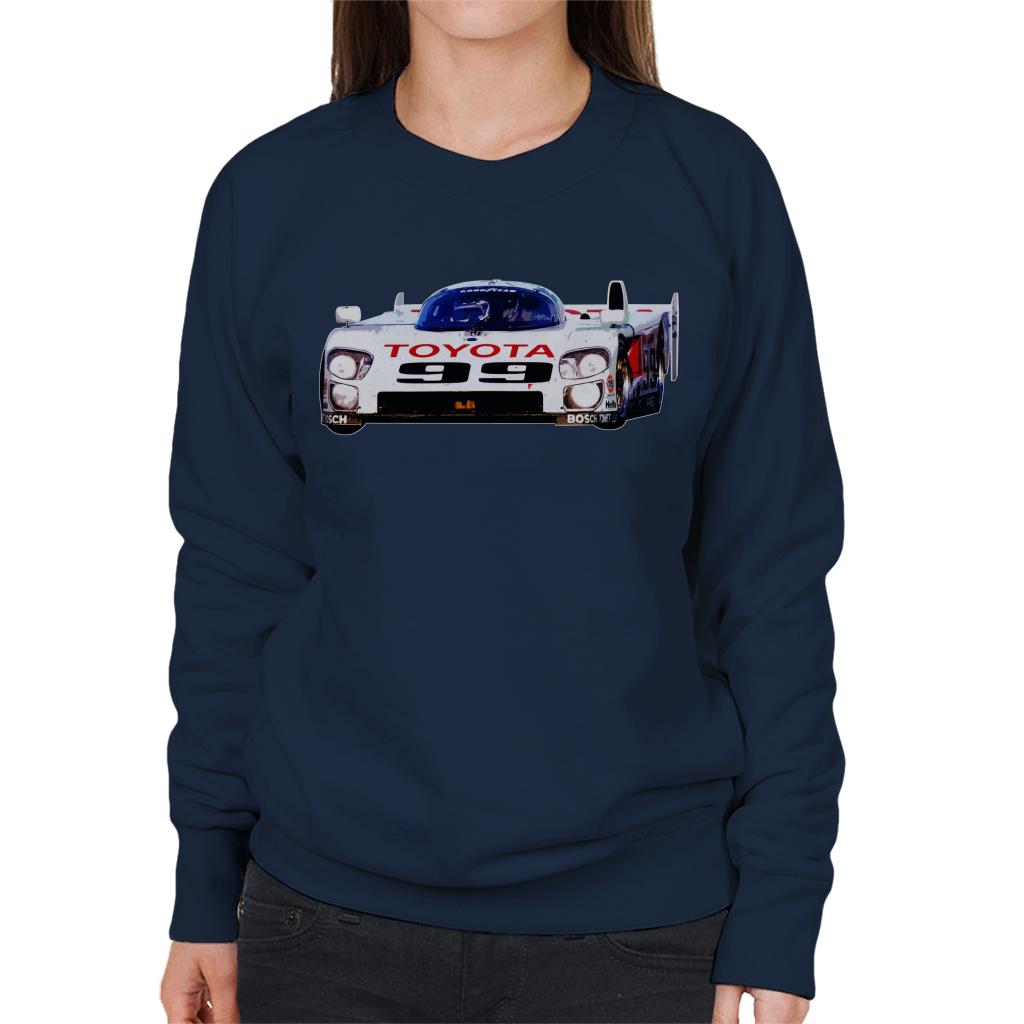 Motorsport Images Juan Manuel Fangio II Eagle MkIII Toyota Women's Sweatshirt-ALL + EVERY