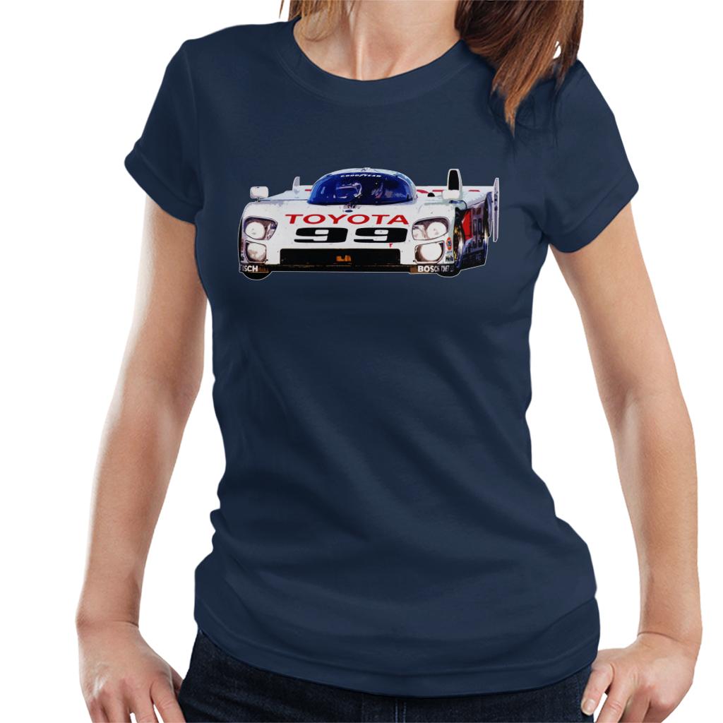 Motorsport Images Juan Manuel Fangio II Eagle MkIII Toyota Women's T-Shirt-ALL + EVERY