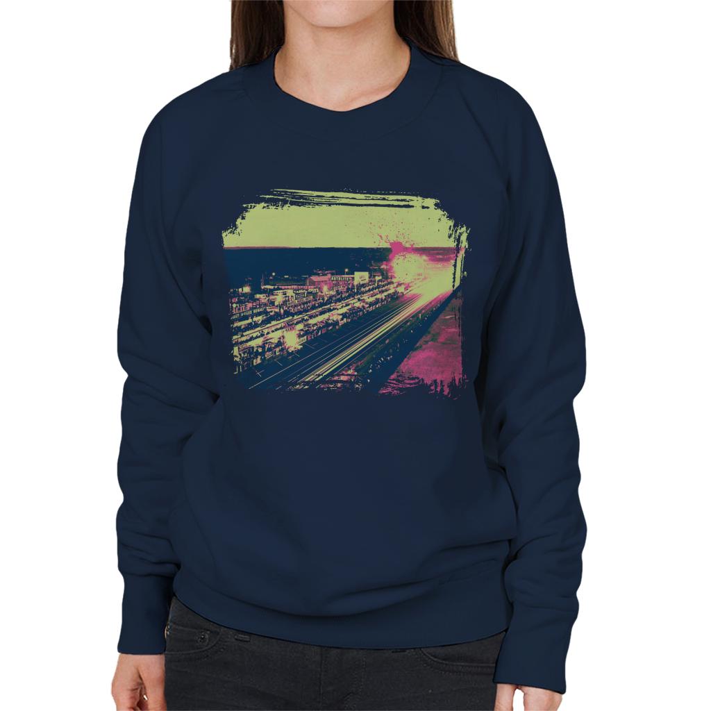 Motorsport Images Le Mans At Night Women's Sweatshirt-ALL + EVERY