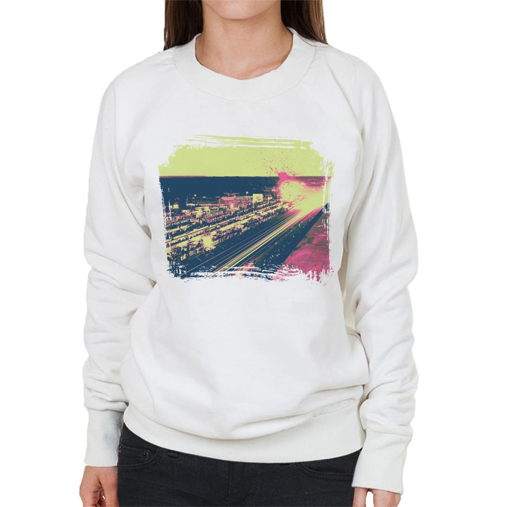 Motorsport Images Le Mans At Night Women's Sweatshirt-ALL + EVERY