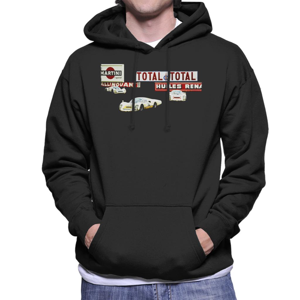 Motorsport Images Porsche 906 Leads The Turn Men's Hooded Sweatshirt-ALL + EVERY