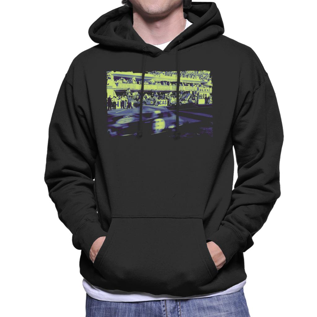 Motorsport Images Ignazio Giunti ASA RB 613 pitstop Men's Hooded Sweatshirt-ALL + EVERY