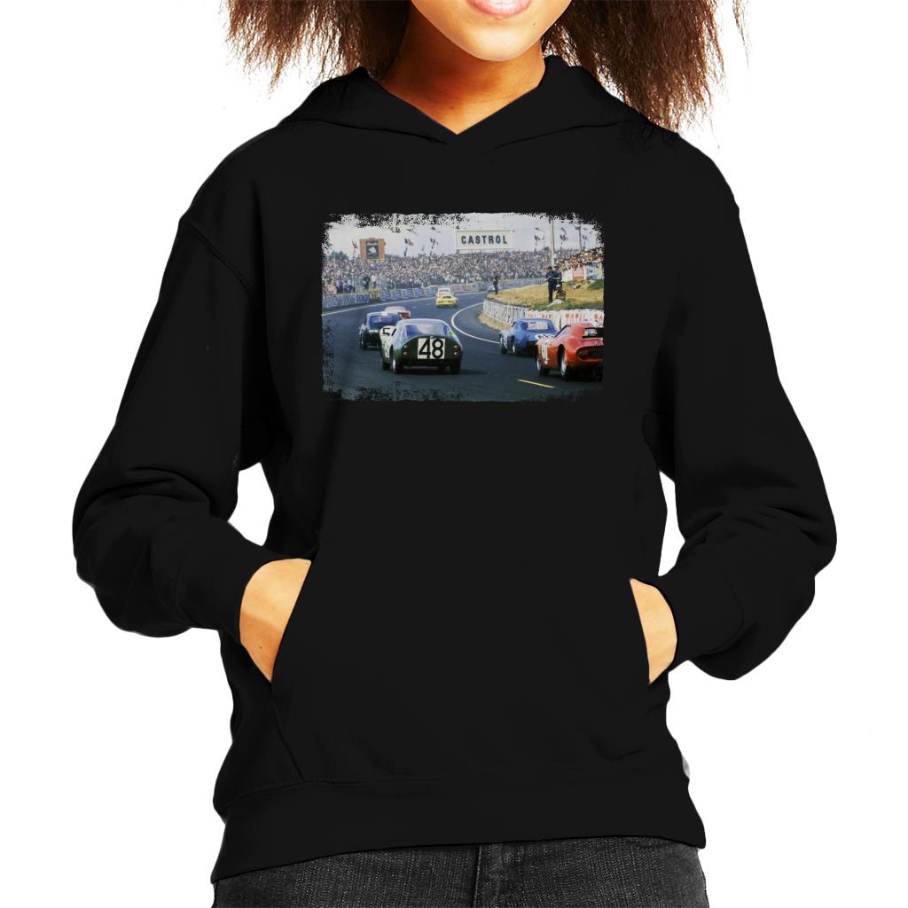 Motorsport Images Mauro Bianchi Alpine A210 Leads Kids Hooded Sweatshirt-ALL + EVERY