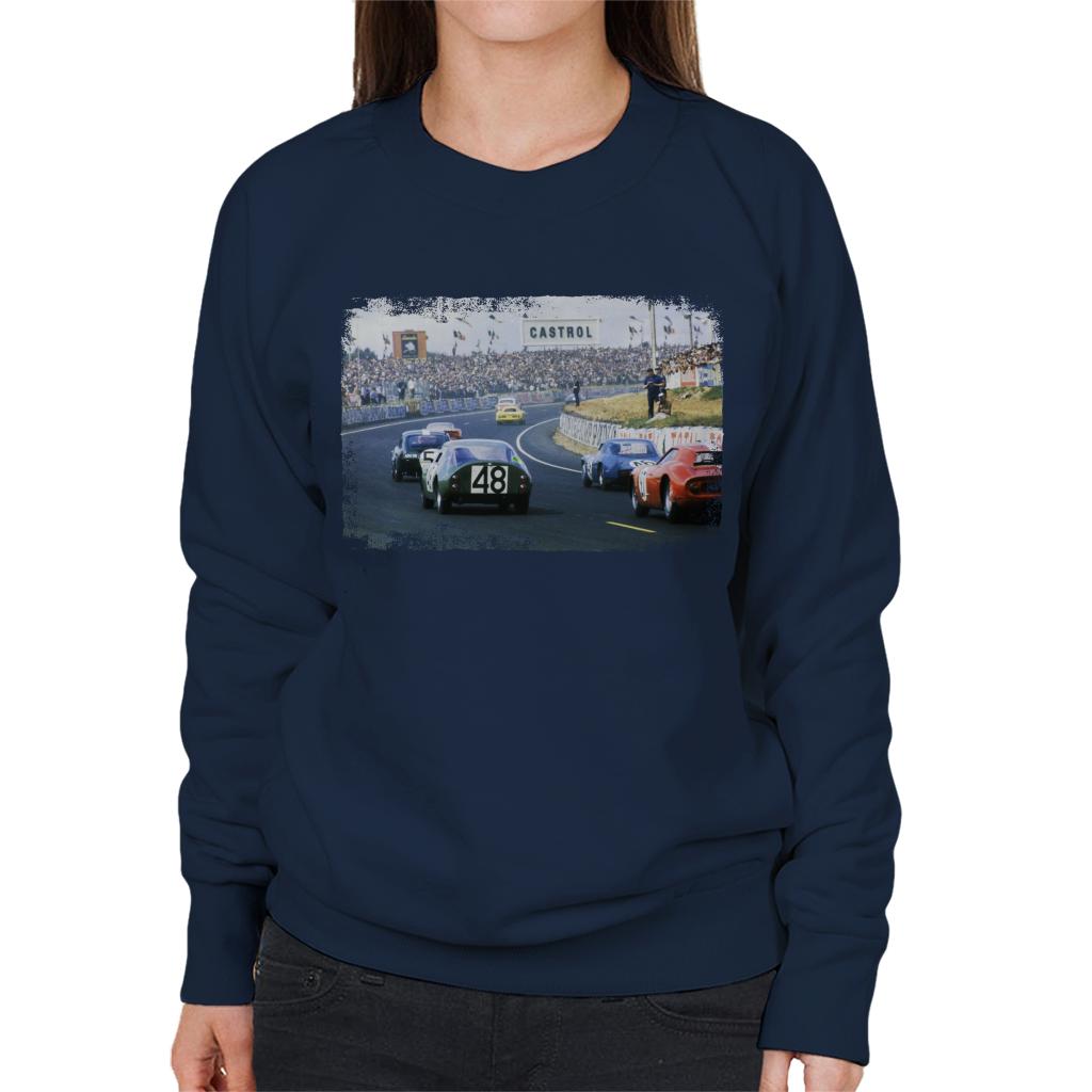 Motorsport Images Mauro Bianchi Alpine A210 Leads Women's Sweatshirt-ALL + EVERY