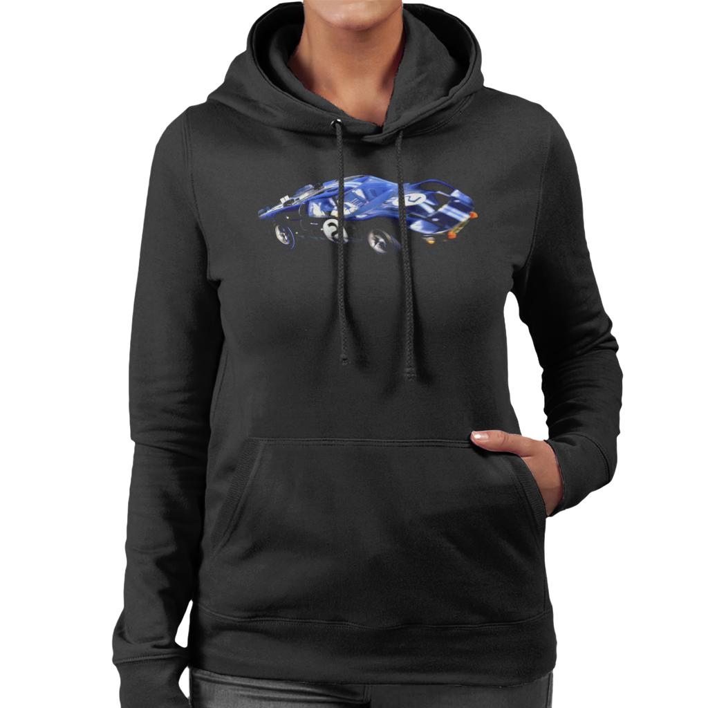 Motorsport Images Ken Miles Ford Mk II Women's Hooded Sweatshirt-ALL + EVERY