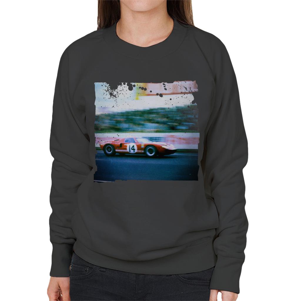 Motorsport Images Sutcliffe Dieter Spoerry Ford GT40 Women's Sweatshirt-ALL + EVERY