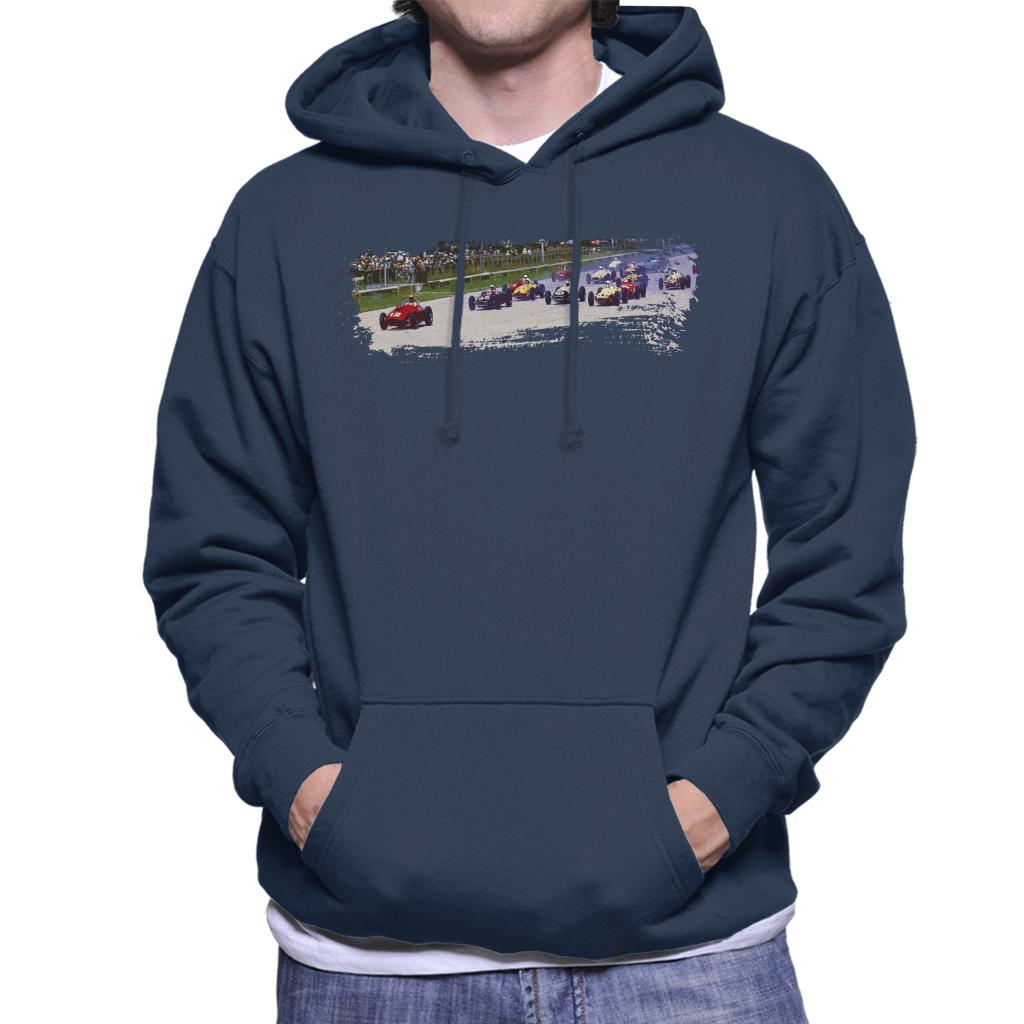 Motorsport Images Monza 500 Miles 1958 Starting Heat Men's Hooded Sweatshirt-ALL + EVERY