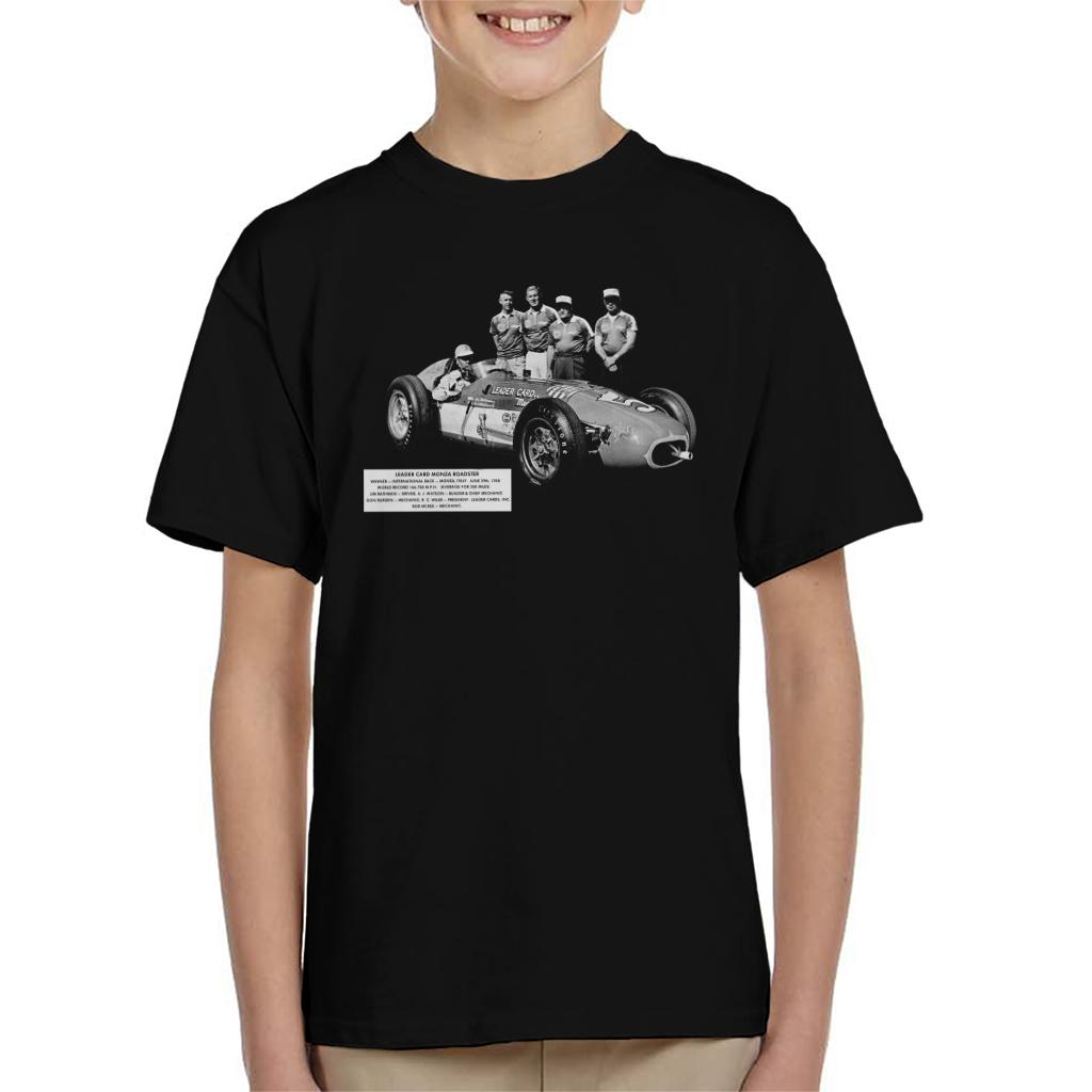 Motorsport Images Monza Roadster Winner Jim Rathmann Kids T-Shirt-ALL + EVERY