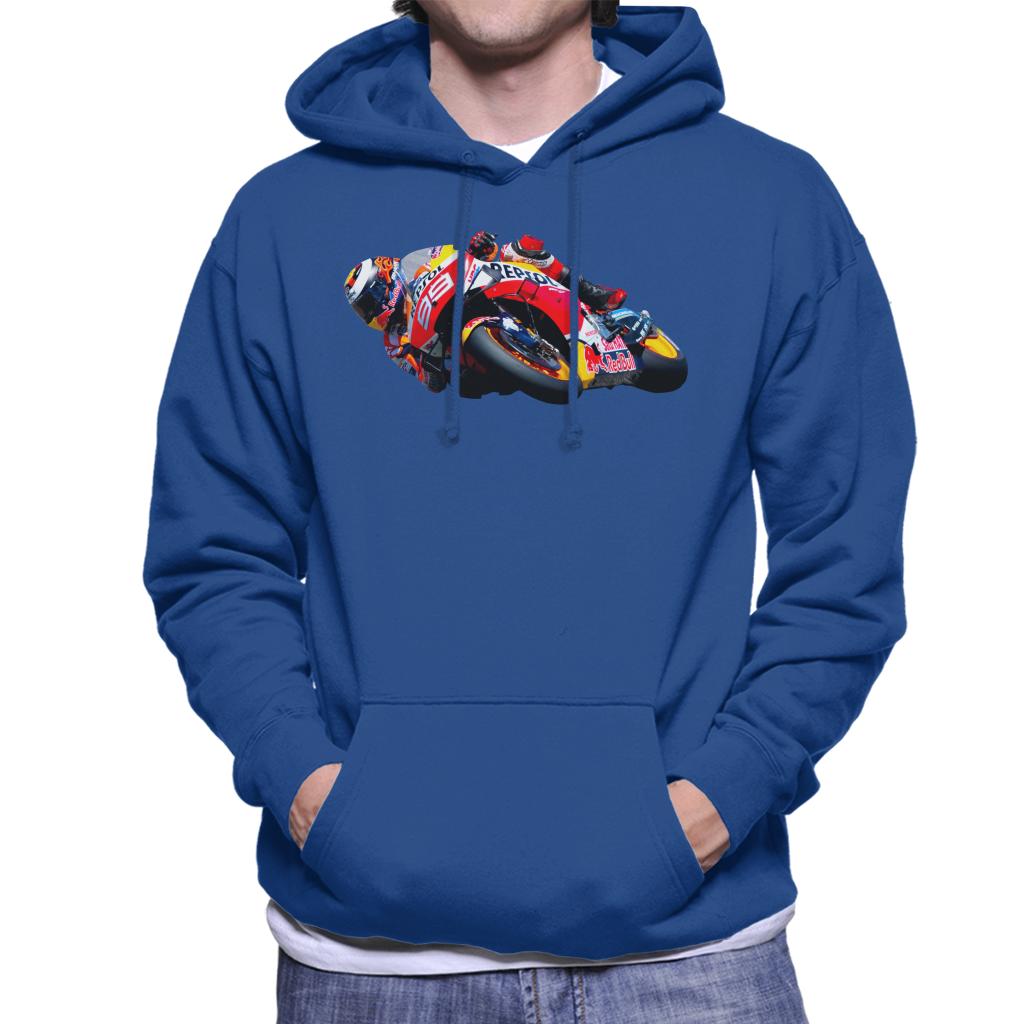 Motorsport Images Jorge Lorenzo Men's Hooded Sweatshirt-ALL + EVERY