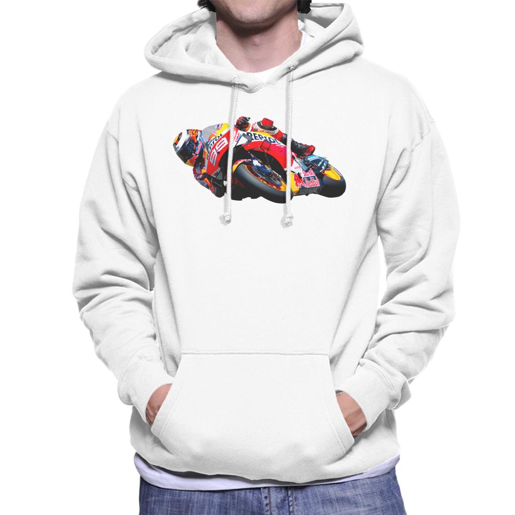 Motorsport Images Jorge Lorenzo Men's Hooded Sweatshirt-ALL + EVERY