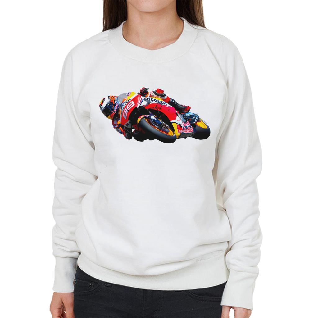 Motorsport Images Jorge Lorenzo Women's Sweatshirt-ALL + EVERY