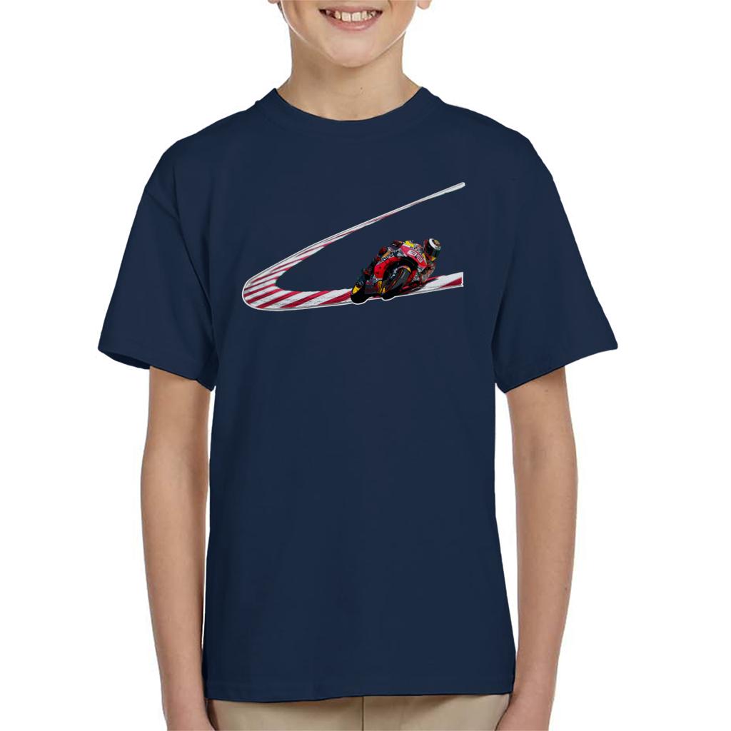 Motorsport Images Jorge Lorenzo Low Turn Kids T-Shirt-ALL + EVERY