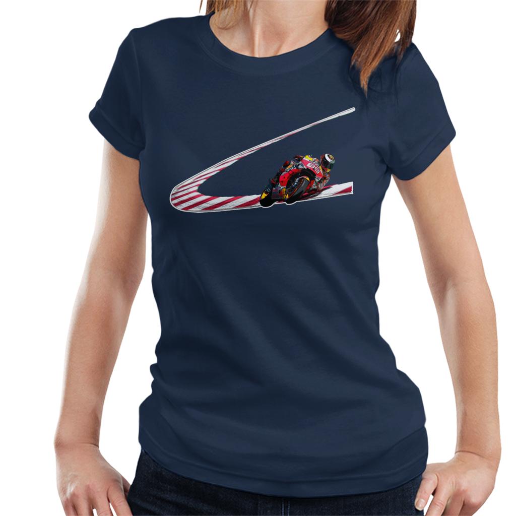 Motorsport Images Jorge Lorenzo Low Turn Women's T-Shirt-ALL + EVERY