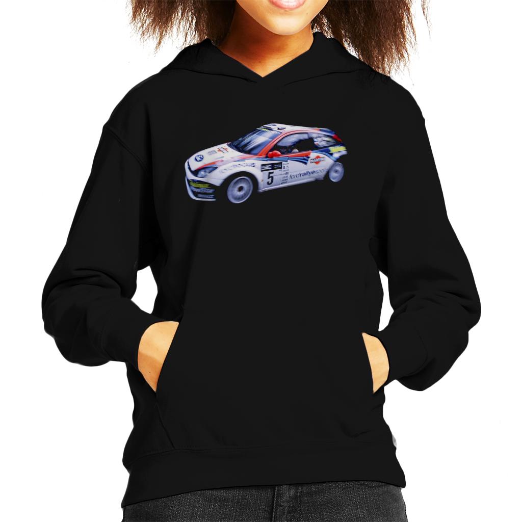 Motorsport Images Ford Focus RS WRC Kids Hooded Sweatshirt-ALL + EVERY