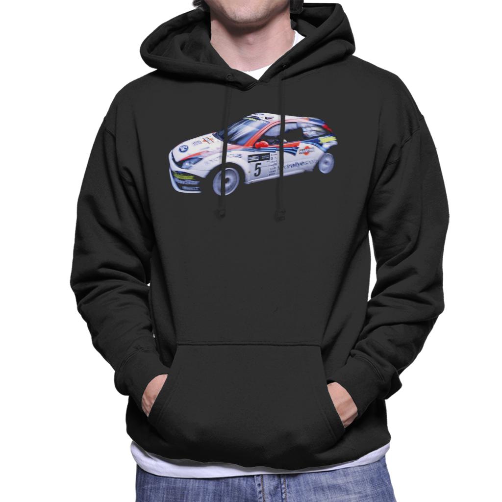 Motorsport Images Ford Focus RS WRC Men's Hooded Sweatshirt-ALL + EVERY