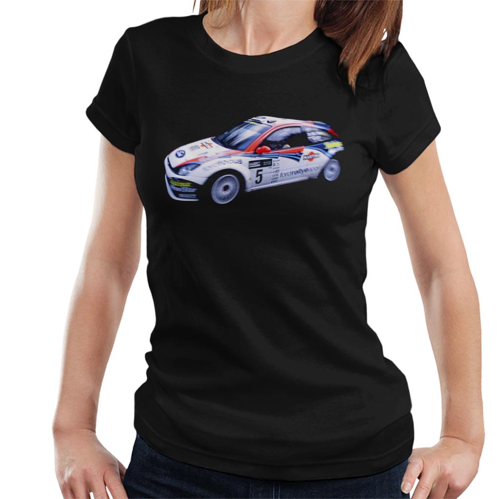 Motorsport Images Ford Focus RS WRC Women's T-Shirt-ALL + EVERY