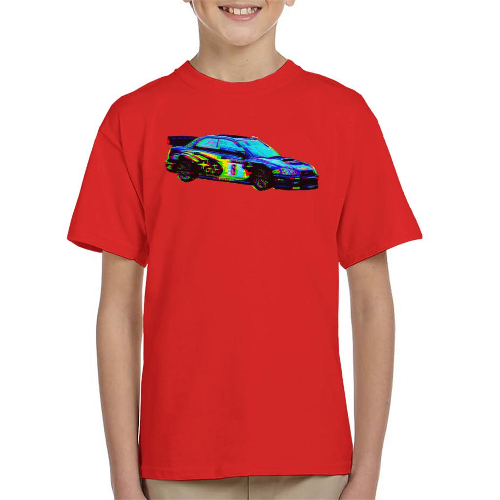 Motorsport Images Makinen Subaru Impreza WRC Kids T-Shirt-ALL + EVERY