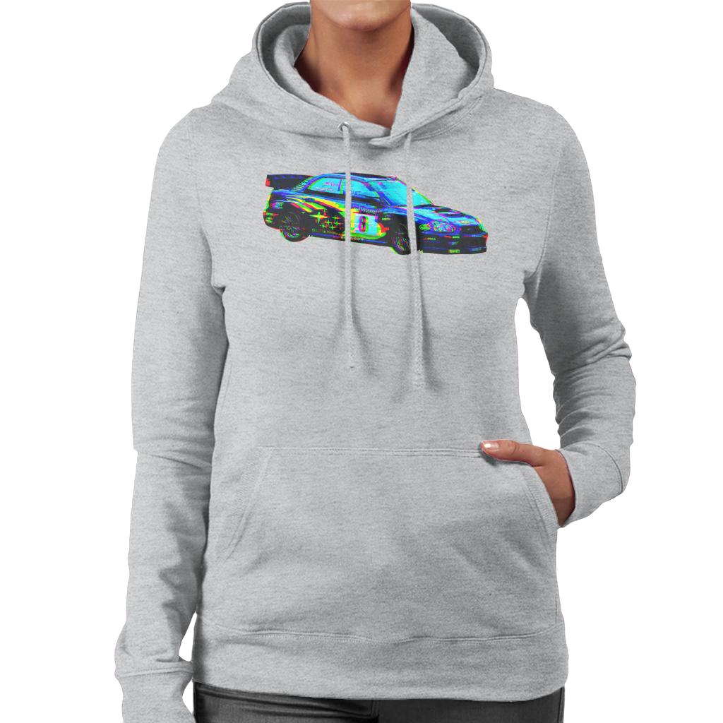 Motorsport Images Makinen Subaru Impreza WRC Women's Hooded Sweatshirt-ALL + EVERY