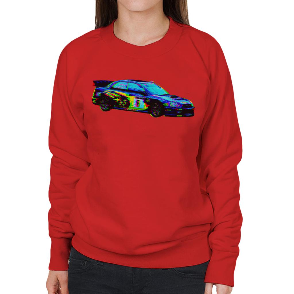 Motorsport Images Makinen Subaru Impreza WRC Women's Sweatshirt-ALL + EVERY