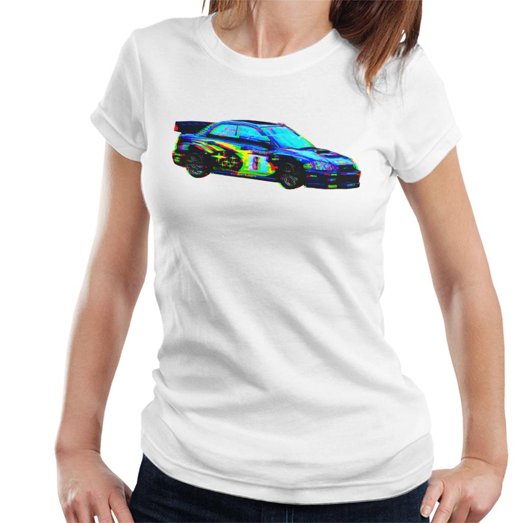 Motorsport Images Makinen Subaru Impreza WRC Women's T-Shirt-ALL + EVERY