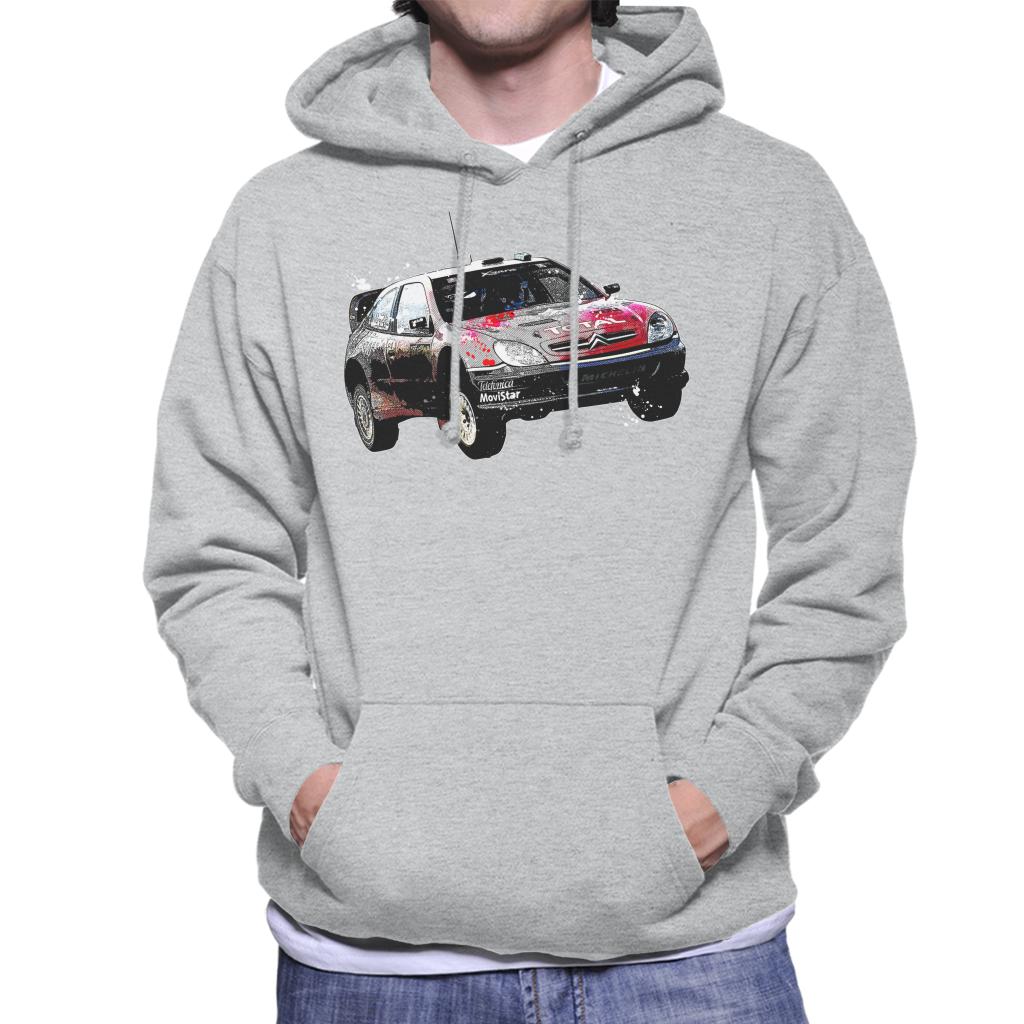 Motorsport Images Colin McRae Citroen Xsara WRC Men's Hooded Sweatshirt-ALL + EVERY