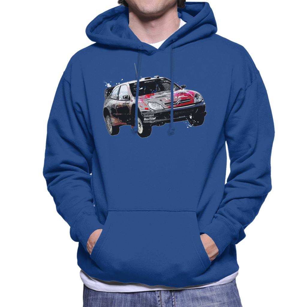 Motorsport Images Colin McRae Citroen Xsara WRC Men's Hooded Sweatshirt-ALL + EVERY