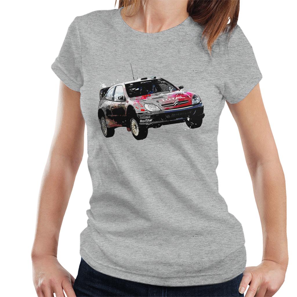 Motorsport Images Colin McRae Citroen Xsara WRC Women's T-Shirt-ALL + EVERY