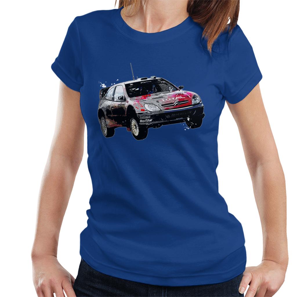 Motorsport Images Colin McRae Citroen Xsara WRC Women's T-Shirt-ALL + EVERY