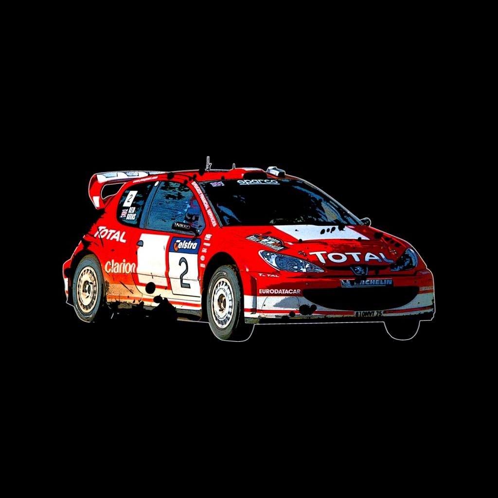 Motorsport Images Peugeot 206 WRC Kids T-Shirt-ALL + EVERY