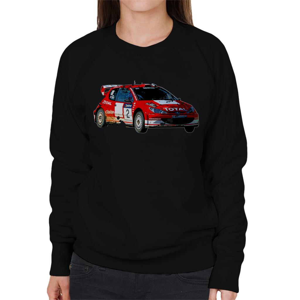 Motorsport Images Peugeot 206 WRC Women's Sweatshirt-ALL + EVERY