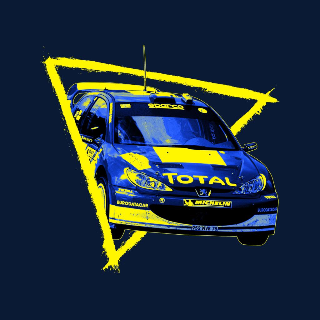 Motorsport Images Peugeot 206 WRC Blue Kids T-Shirt-ALL + EVERY