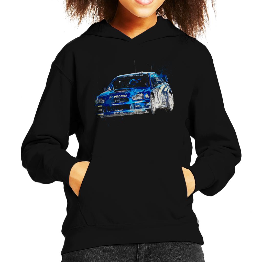 Motorsport Images Subaru Impreza WRC Kids Hooded Sweatshirt-ALL + EVERY