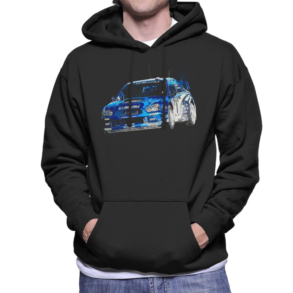 Motorsport Images Subaru Impreza WRC Men's Hooded Sweatshirt-ALL + EVERY